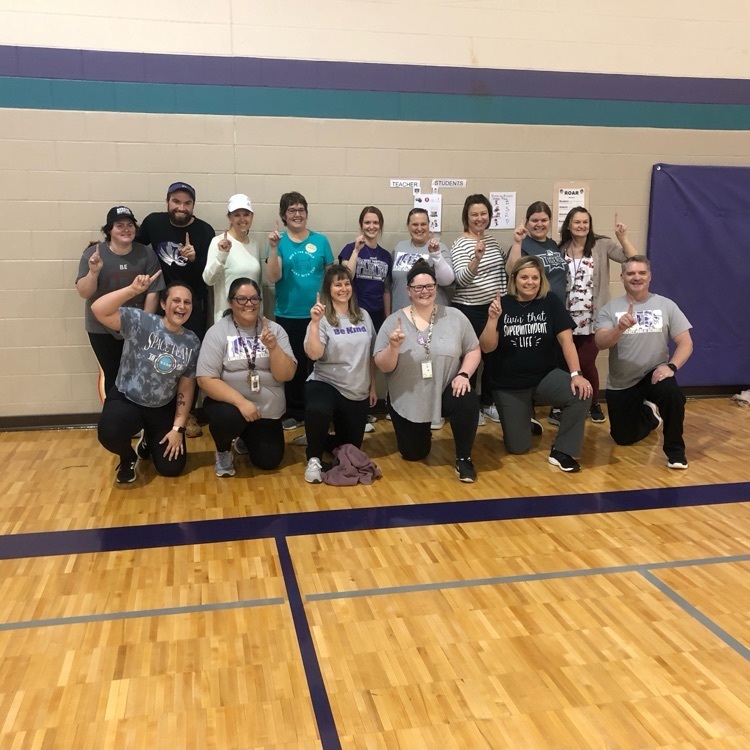 staff volleyball group picture